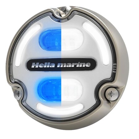Powerhouse 3000 Lumens Apelo A2 Blue & White Underwater Light, Bronze Housing PO3462307